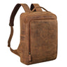 "Zabel" leren laptop rugzak 15,6 inch