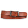 Leren riem bruin 34 mm inklapbaar