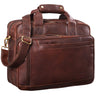 "Excelsior" XXL Laptoptas Heren Leer Grote Aktetas Laptop 17+ inch