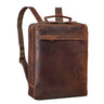"Claudio" Lederen Rucksack voor Heren en Dames Medium Laptop 13 - 14 Inch