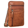 "Brooks" Crossbody Heuptasje Leer Vintage