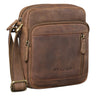 "Trae" Kleine Herentas Leer Vintage