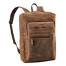"Gilbert" Grote Leren Rugtas Mannen & Vrouwen voor Laptop 15 - 16 Inch