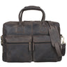 "Ben" Vintage lederen tas mannen groot