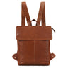 "Charlie" Vintage lederen rugzak bruin