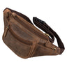 "Eliah" Leren Heuptas Vintage Voor Reizen Festivals En Outdoor