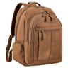 B-Stock "Alaric" XL Lederen Business Rugzak Heren Laptop 17"