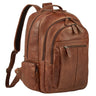 B-Stock "Alaric" XL Lederen Business Rugzak Heren Laptop 17"