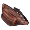 "Eliah" Leren Heuptas Vintage Voor Reizen Festivals En Outdoor