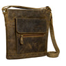 "Paula" Leren Schoudertas Dames Vintage