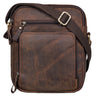 "Darius" Kleine Messenger Bag Heren Leer