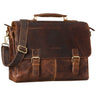 B-Stock "Dorian" Big Briefcase Leather Gents