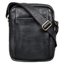 "Harry" Vintage Schoudertas Mannen Leder