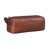 "Linus" Leren Etui Vintage Voor Heren En Dames Pennenzak Of Mapje