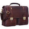 B-Stock "Robin" vintage zakelijke tas leren aktetas