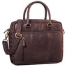 B-Stock "Adam" vintage laptoptas 13,3 inch leer