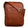 "Harry" Vintage Schoudertas Mannen Leder
