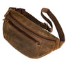 "Bryce" fanny pack lederen riemtas dames heren vintage