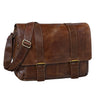 "Kai" Messenger laptop tas leer