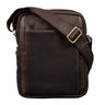 "Harry" Vintage Schoudertas Mannen Leder