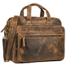 B-Stock "Walt" Leren Aktetas Vintage