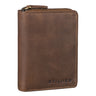 "Giannis" Mini RFID Portemonne voor Herren Leer