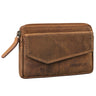 "Cruz" Vintage Lederen Sleuteletui met RFID