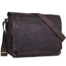 "Jan" 15,6 inch laptoptas leer