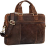"Andrew" vintage zakelijk lederen tas