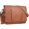 B-Stock "Erik" vintage schoudertas leer 15,6 inch