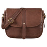 "Kira" Kleine Leren Schoudertas Dames Vintage Handtas Voor Uitgaan