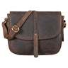 "Kira" Kleine Leren Schoudertas Dames Vintage Handtas Voor Uitgaan