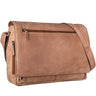"Jan" 15,6 inch laptoptas leer