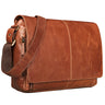 B-Stock "Alex" Vintage Lederen Shoudertas Mannen