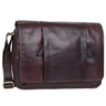 B-Stock "Erik" vintage schoudertas leer 15,6 inch