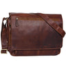 "Jan" 15,6 inch laptoptas leer