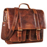 B-Stock "Marius" Leren Leraar Tas Vintage