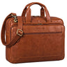 "Antoine" Laptop Schoudertas Leer