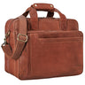 "Excelsior" XXL Laptoptas Heren Leer Grote Aktetas Laptop 17+ inch
