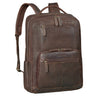 "Laurenz" Rugzak Heren Leer XL 15,6-17,3 Inch met Tabletvak