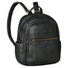 Lisa" Dames Rugzak Leer Middelgroot Met Gewatteerd 13 Inch Tabletvak