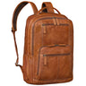 "Laurenz" Rugzak Heren Leer XL 15,6-17,3 Inch met Tabletvak