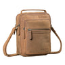 "Lazzaro" Kleine Leren Schoudertas Heren Tablet 10,9 Inch
