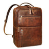 "Brad" Leren Laptop Rugzak 15,6 Inch