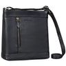 "Moni" Stijlvolle Crossbody Tas voor Dames van Leer Middelgroot Tablet 11"