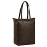 "Estella" Vintage Shopper Tas Dames Leer Grote Schoudertas 16 Inch