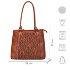 Leder Handtasche Damen Mittelgroß