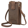"Nelly" Crossbody Telefoontas Leer