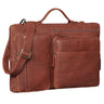 "Torsten" Leren Laptoptas Sleeve Heren 15,6-17 Inch