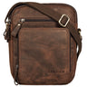 "Darius" Kleine Messenger Bag Heren Leer